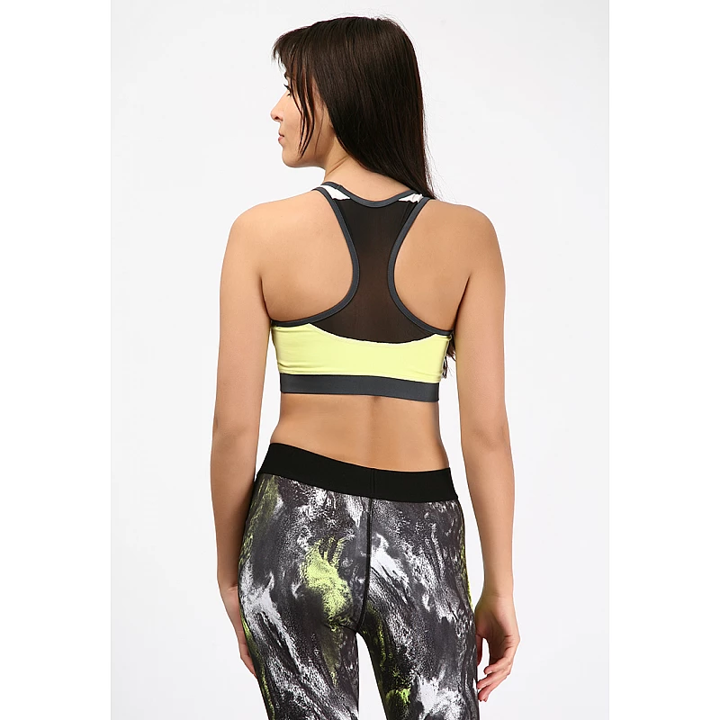 Топ CASSIDY SPORTS BRA 019-053-6510-XS Взрослые Женский ЖЕЛТЫЙ