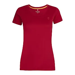Футболка ANNETTE SS TEE SS 009-664-4490-S Взрослые Женский МАЛИНОВЫЙ