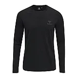 Реглан SIGGE T-SHIRT L/S 207-688-2001-M Взрослые Чоловіча ЧОРНИЙ