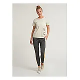 Штани CHRISTY TAPERED 7/8 PANTS 207-978-1025-L Дорослі Жіноча ТЕМНО-СІРИЙ