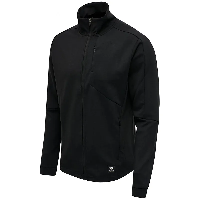 Кофта TROPPER ZIP JACKET 208-409-2001-M Дорослі Чоловіча ЧОРНИЙ