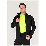 Кофта TROPPER ZIP JACKET 208-409-2001-XXL Дорослі Чоловіча ЧОРНИЙ