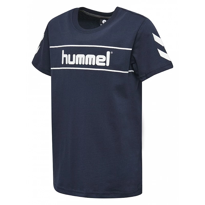 Футболка дитяча HMLJAKI T-SHIRT S / S 201-165-7364-128 Підлітки і діти Чоловіча ТЕМНО-СИНІЙ