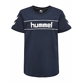 Футболка дитяча HMLJAKI T-SHIRT S / S 201-165-7364-128 Підлітки і діти Чоловіча ТЕМНО-СИНІЙ