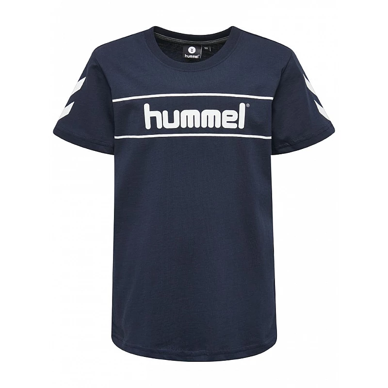 Футболка дитяча HMLJAKI T-SHIRT S / S 201-165-7364-128 Підлітки і діти Чоловіча ТЕМНО-СИНІЙ