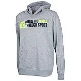 Худі WES SWEAT HOODIE 033-398-2006-S Дорослі Чоловіча СІРИЙ