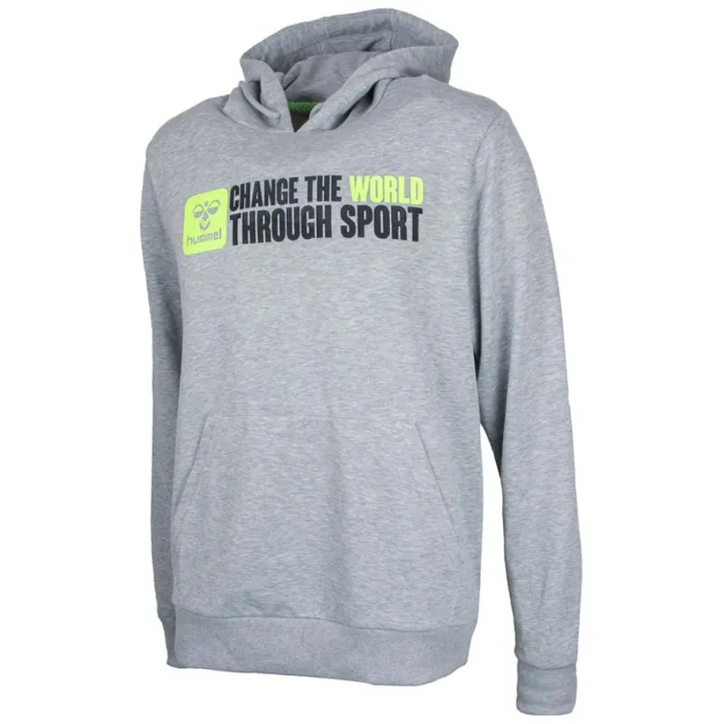 Худі WES SWEAT HOODIE 033-398-2006-S Дорослі Чоловіча СІРИЙ