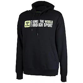 Худі WES SWEAT HOODIE 033-398-2001-S Дорослі Чоловіча ЧОРНИЙ