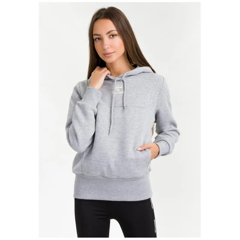Худи HMLMELBA HOODIE 204-770-2006-M Взрослые Женский СЕРЫЙ