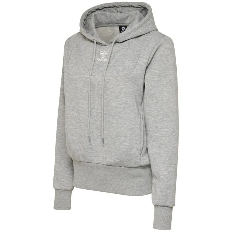 Худи HMLMELBA HOODIE 204-770-2006-XS Взрослые Женский СЕРЫЙ