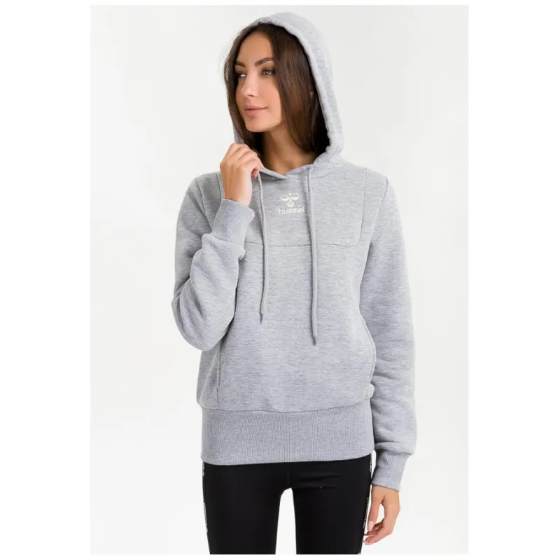 Худи HMLMELBA HOODIE 204-770-2006-XS Взрослые Женский СЕРЫЙ