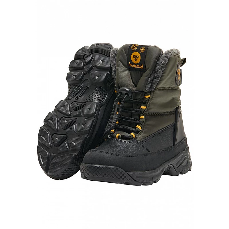 Чоботи дитячі SNOW BOOT LOW JR 204-536-6152-32 Підлітки і діти Унісекс ХАКІ