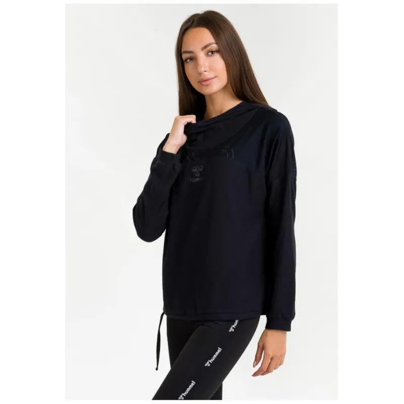 Худи HMLDEEP HOODIE 204-248-2001-M Взрослые Женский ЧЕРНЫЙ