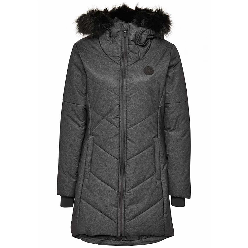 Пальто HMLMATSU COAT 203-738-2508-XS Дорослі Жіноча ТЕМНО-СІРИЙ