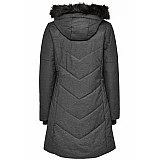 Пальто HMLMATSU COAT 203-738-2508-XS Дорослі Жіноча ТЕМНО-СІРИЙ