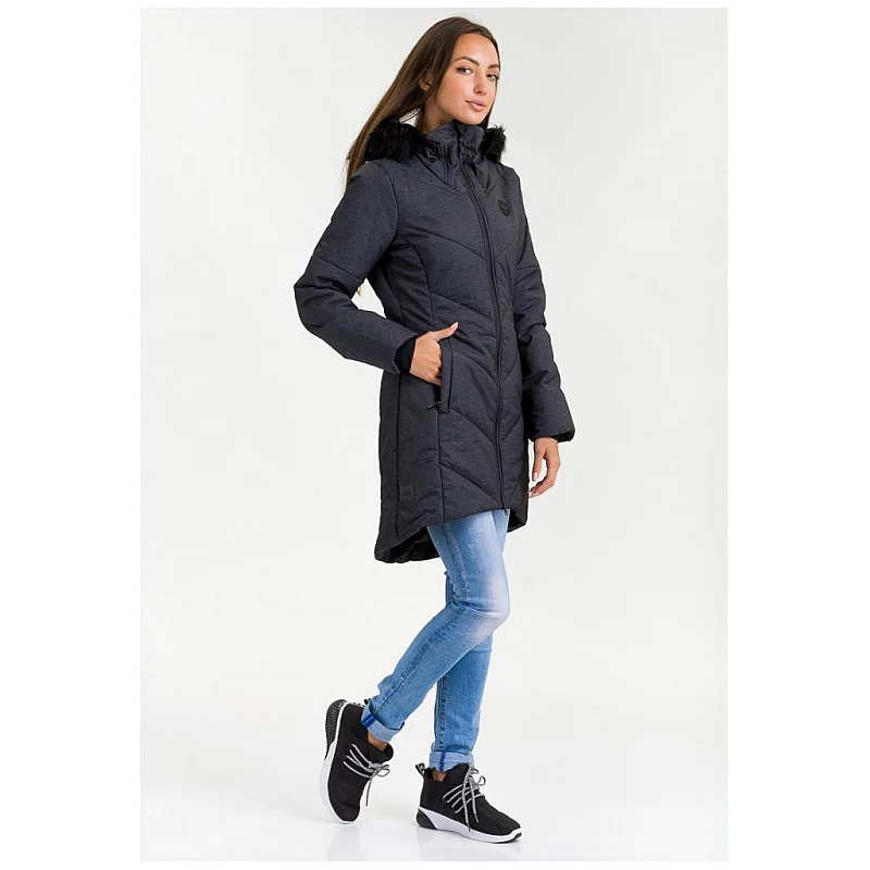 Пальто HMLMATSU COAT 203-738-2508-XS Дорослі Жіноча ТЕМНО-СІРИЙ