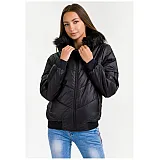 Куртка BRONA JACKET 203-737-2001-XS Взрослые Женский ЧЕРНЫЙ