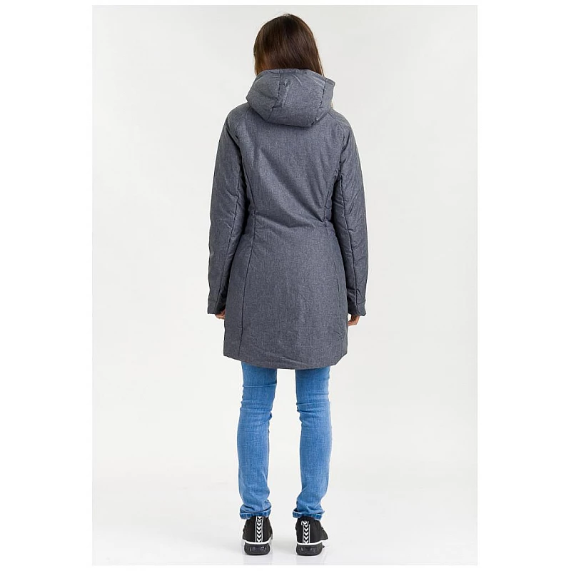 Пальто hmlABBOT COAT 203-735-2508-XS Дорослі Жіноча ТЕМНО-СІРИЙ