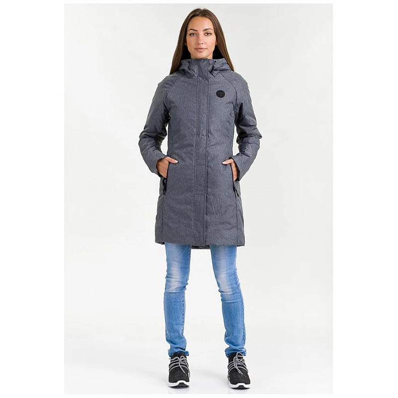 Пальто hmlABBOT COAT 203-735-2508-XS Дорослі Жіноча ТЕМНО-СІРИЙ