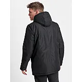 Парка мужская BIRK COAT 203-678-2001-XL Взрослые Мужской ЧЕРНЫЙ