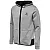 Кофта детская HMLGUY KIDS ZIP HOOD 200-756-2006-128 Подростки и дети Унисекс СЕРЫЙ