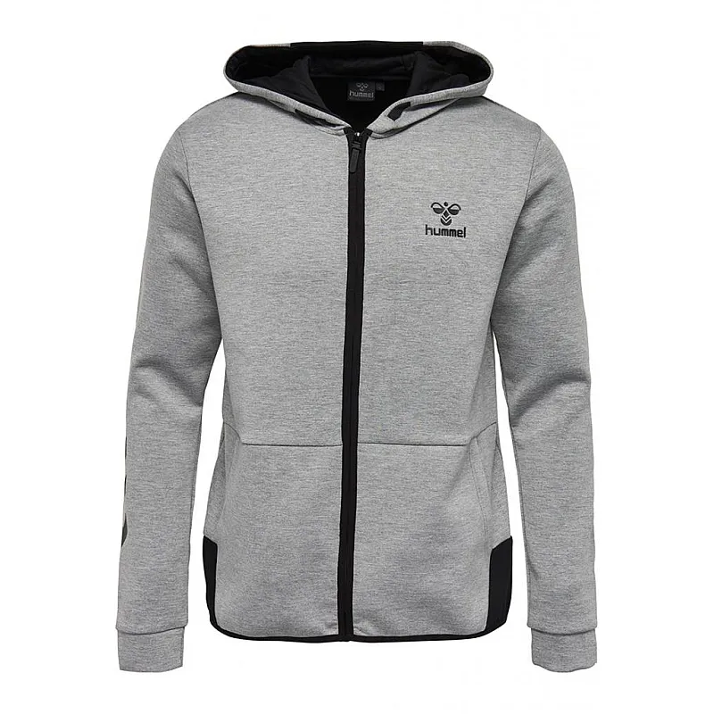 Кофта детская HMLGUY KIDS ZIP HOOD 200-756-2006-164 Подростки и дети Унисекс СЕРЫЙ