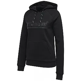 Худи HMLLEISURELY HOODIE 200-438-2001-S Взрослые Женский ЧЕРНЫЙ