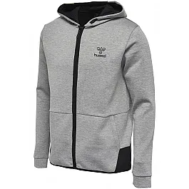 Кофта HMLGUY ZIP HOOD 200-175-2006-S Взрослые Мужской СЕРЫЙ