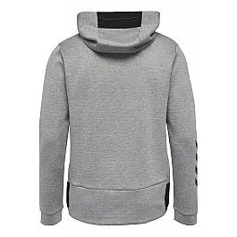 Кофта HMLGUY ZIP HOOD 200-175-2006-S Взрослые Мужской СЕРЫЙ