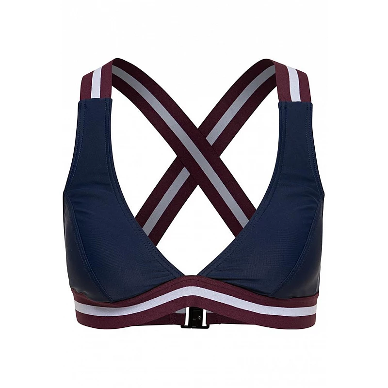 Лиф HMLBONE SWIM TOP 202-264-1009-XS Взрослые Женский ТЕМНО-СИНИЙ