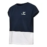 Футболка HMLJULIA T-SHIRT S / S 203-059-1009-XS Взрослые Женский ТЕМНО-СИНИЙ
