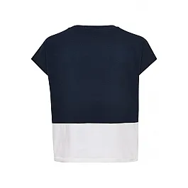 Футболка HMLJULIA T-SHIRT S / S 203-059-1009-XS Взрослые Женский ТЕМНО-СИНИЙ