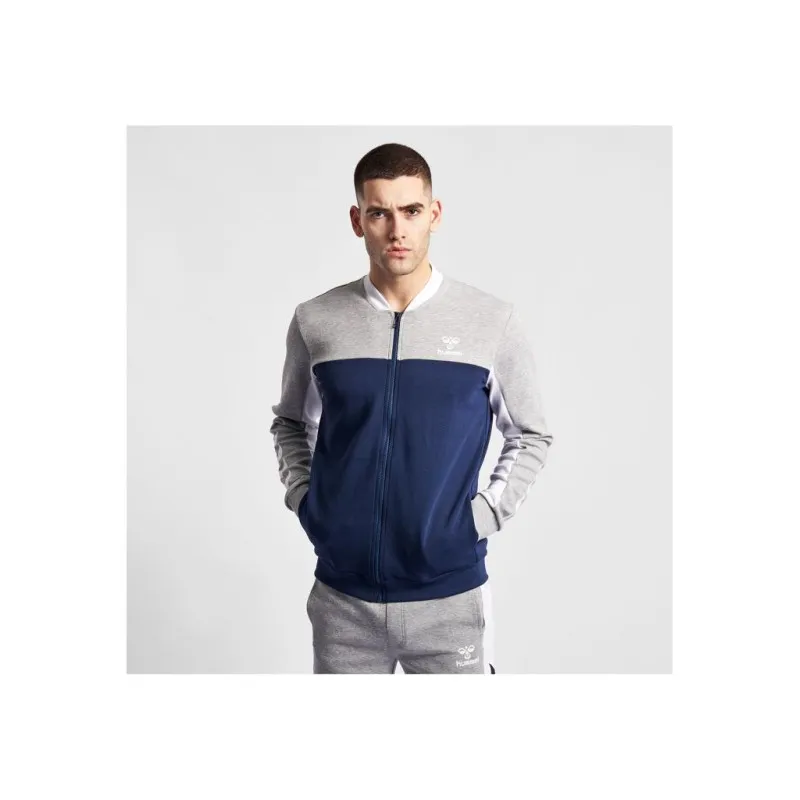 Кофта  HMLMASON ZIP JACKET 202-929-1009-XL Взрослые Мужской ТЕМНО-СИНИЙ