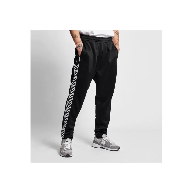 Штани HMLASTON PANTS 203-649-2001-M Дорослі Чоловіча ЧОРНИЙ