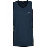 Майка HMLABRAHAM T-SHIRT S / L 202-967-1009-M Дорослі Чоловіча ТЕМНО-СИНІЙ