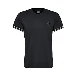 Футболка WYATT S/S 202-946-2001-S Взрослые Мужской ЧЕРНЫЙ