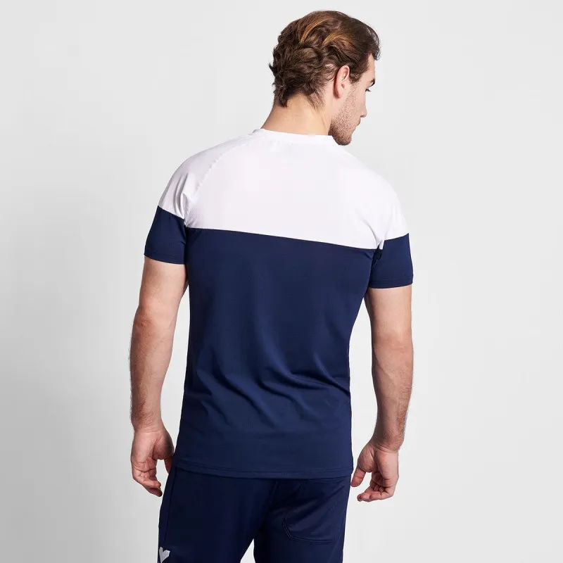 Футболка HMLALEXANDER T-SHIRT S / S 202-935-1009-XL Дорослі Чоловіча ТЕМНО-СИНІЙ