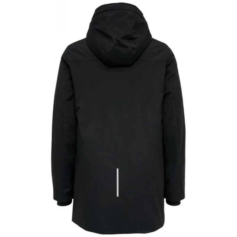 Парка мужская EZRA COAT 207-298-2001-M Взрослые Мужской ЧЕРНЫЙ