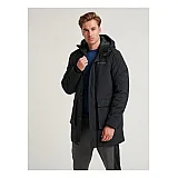 Парка мужская EZRA COAT 207-298-2001-M Взрослые Мужской ЧЕРНЫЙ