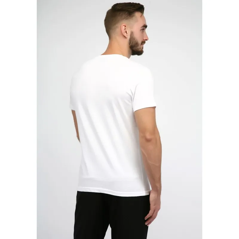 Футболка KOSTA SS TEE 019-384-9001-M Дорослі Чоловіча БІЛИЙ