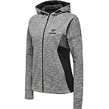 Кофта  HMLELENA ZIP HOODIE 201-816-2007-XS Взрослые Женский СЕРЫЙ