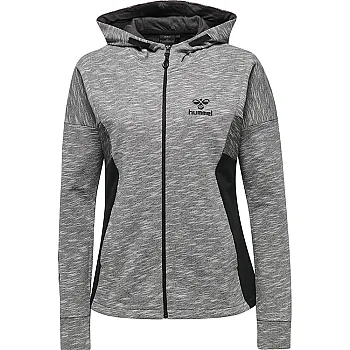 Кофта  HMLELENA ZIP HOODIE 201-816-2007-XS Взрослые Женский СЕРЫЙ