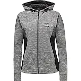 Кофта  HMLELENA ZIP HOODIE 201-816-2007-XS Взрослые Женский СЕРЫЙ