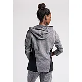 Кофта  HMLELENA ZIP HOODIE 201-816-2007-XL Взрослые Женский СЕРЫЙ