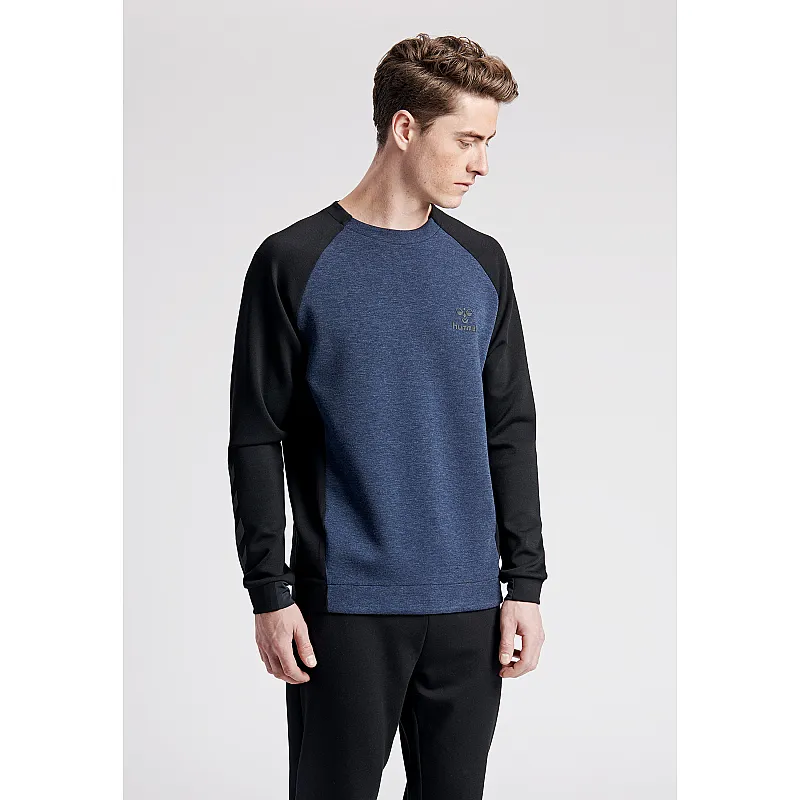 Світшоти HMLGUY SWEATSHIRT 201-672-8248-M Дорослі Чоловіча ТЕМНО-СИНІЙ