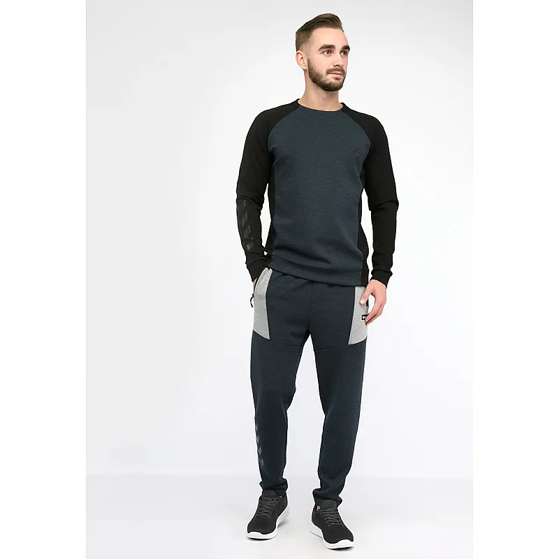 Світшоти HMLGUY SWEATSHIRT 201-672-8248-M Дорослі Чоловіча ТЕМНО-СИНІЙ