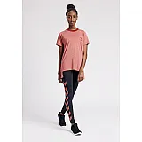 Футболка HMLCAMI T-SHIRT S/S 201-708-3499-S Взрослые Женский КРАСНЫЙ