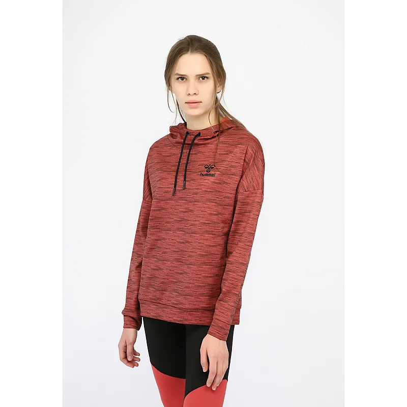 Худи HMLDIVA SWEATSHIRT 202-004-3499-M Взрослые Женский КРАСНЫЙ