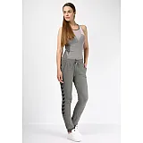 Штани HMLLEISURELY PANTS 200-439-2007-XS Дорослі Жіноча СІРИЙ