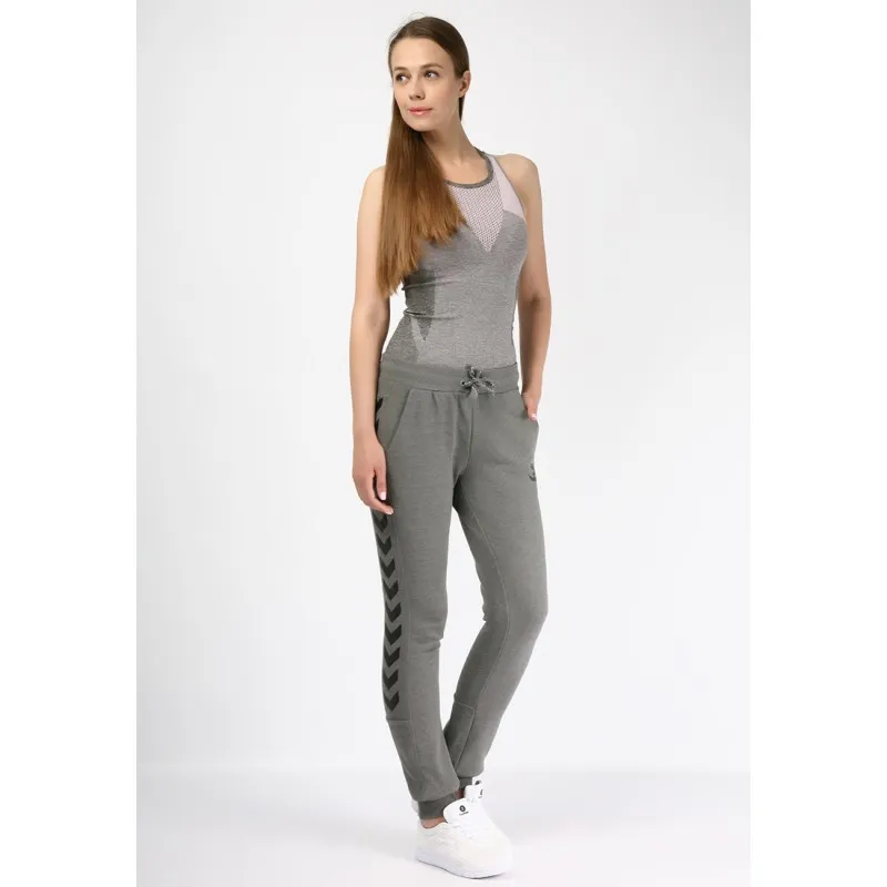 Штани HMLLEISURELY PANTS 200-439-2007-XS Дорослі Жіноча СІРИЙ